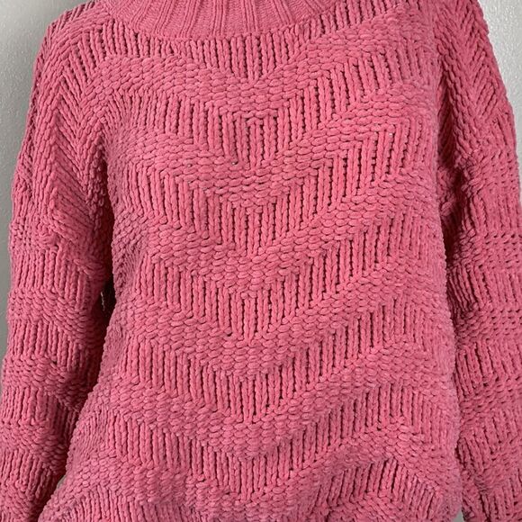 Womens POL chenille sweater size medium M soft cozy plush - Picture 3 of 10